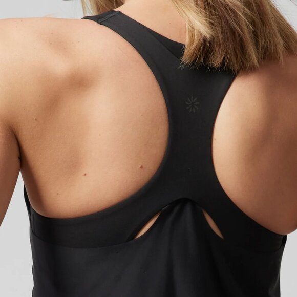 Athleta 2 In 1 Ultimate Support Top, Black XS - Picture 3 of 16